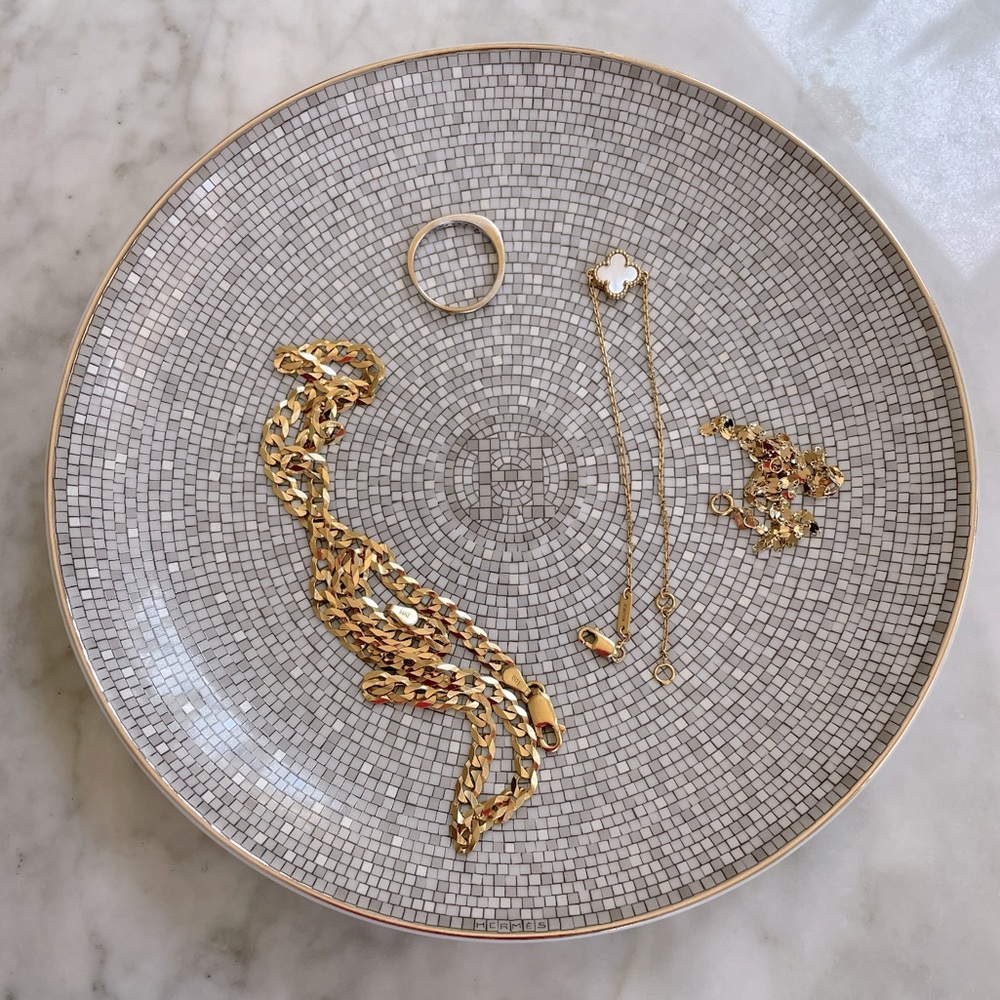 Hermes Mosaic Dish
